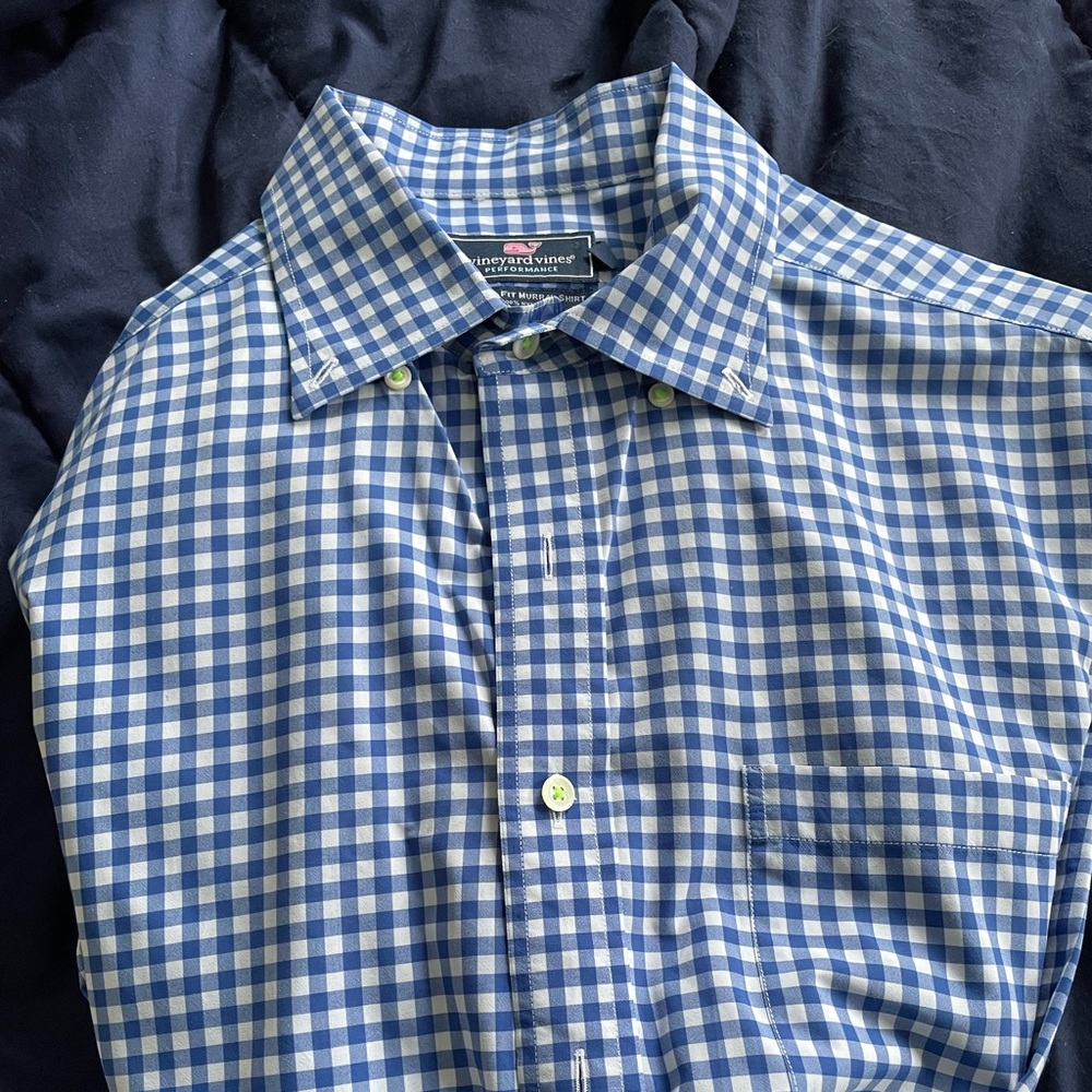 Vineyard Vines Classic Fit Longsleeve Murray Shirt Mens Size L